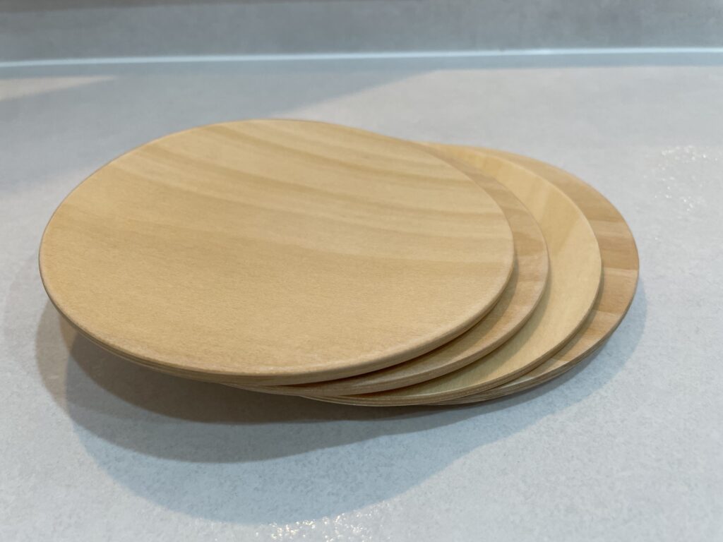 ゴールドクラフト木製食器プレート皿