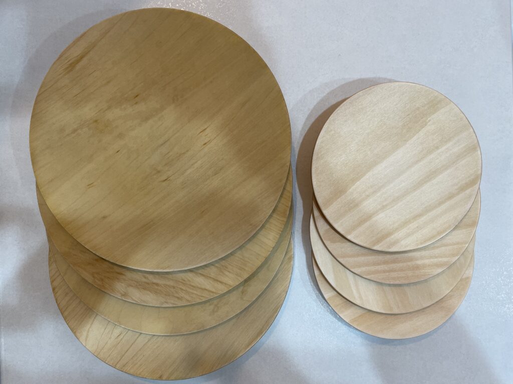 ゴールドクラフト木製食器プレート皿